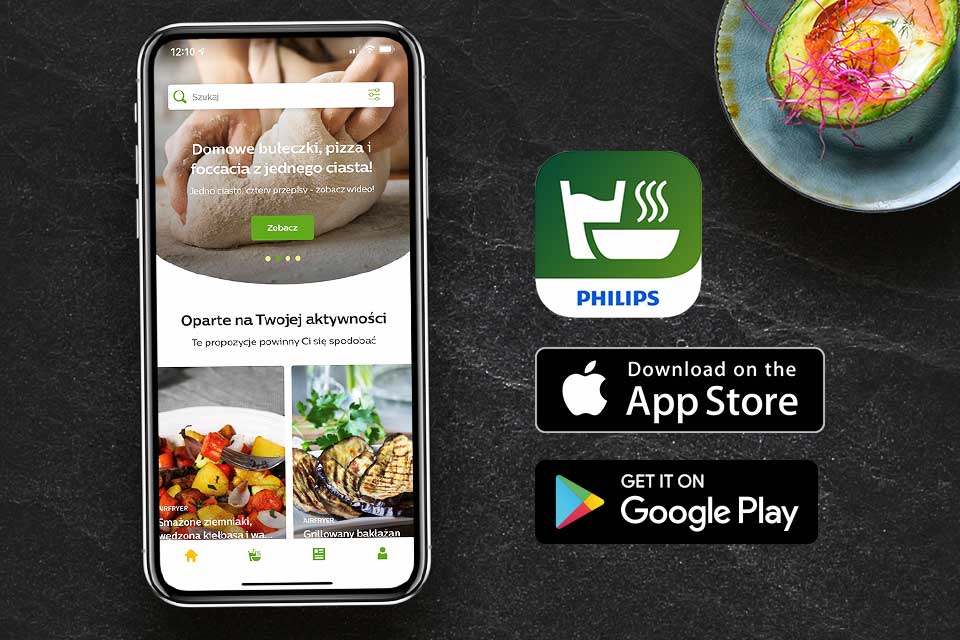 Philips W aplikacji NutriU znajdziesz: Philips W aplikacji NutriU znajdziesz: